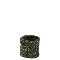 British Colour Standard Assorted Colours Jute Napkin Rings Set of 4